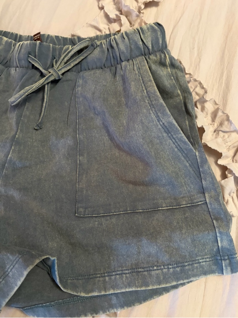 Zenana Outfitters NWOT Mineral  Washed Charcoal Top & Short Set Size S - Picture 11 of 11